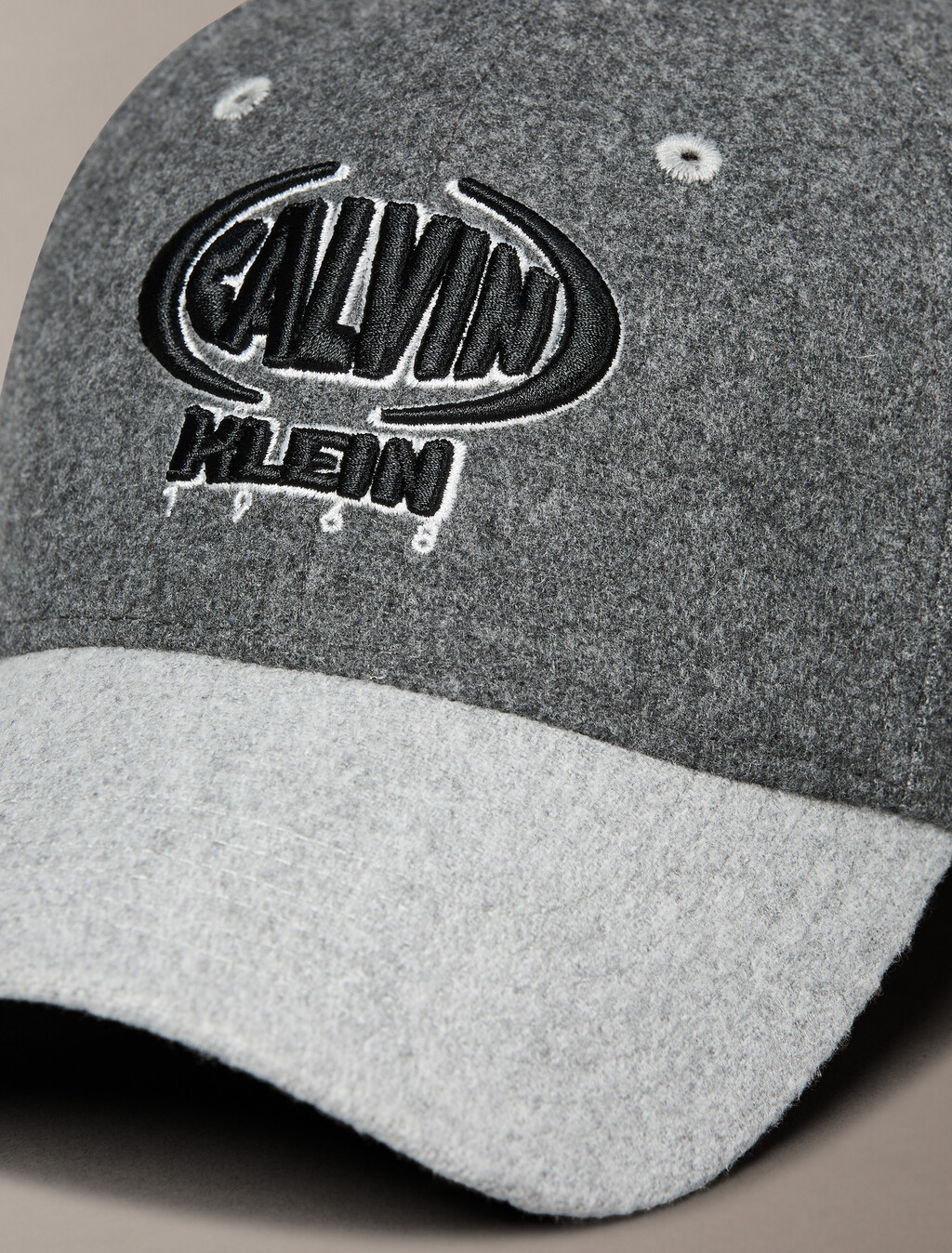 Calvin 拼色棒球帽, Alloy, hi-res