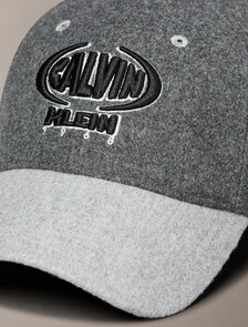 Calvin 拼色棒球帽, Alloy, hi-res