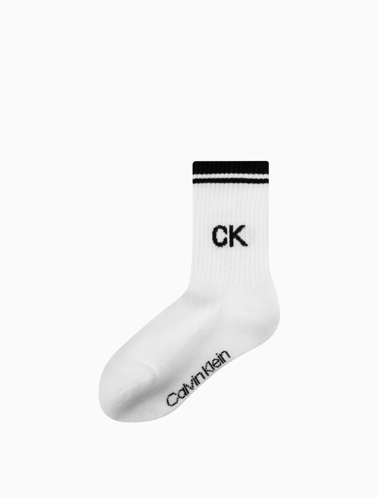 CK Ribbed Crew Sock