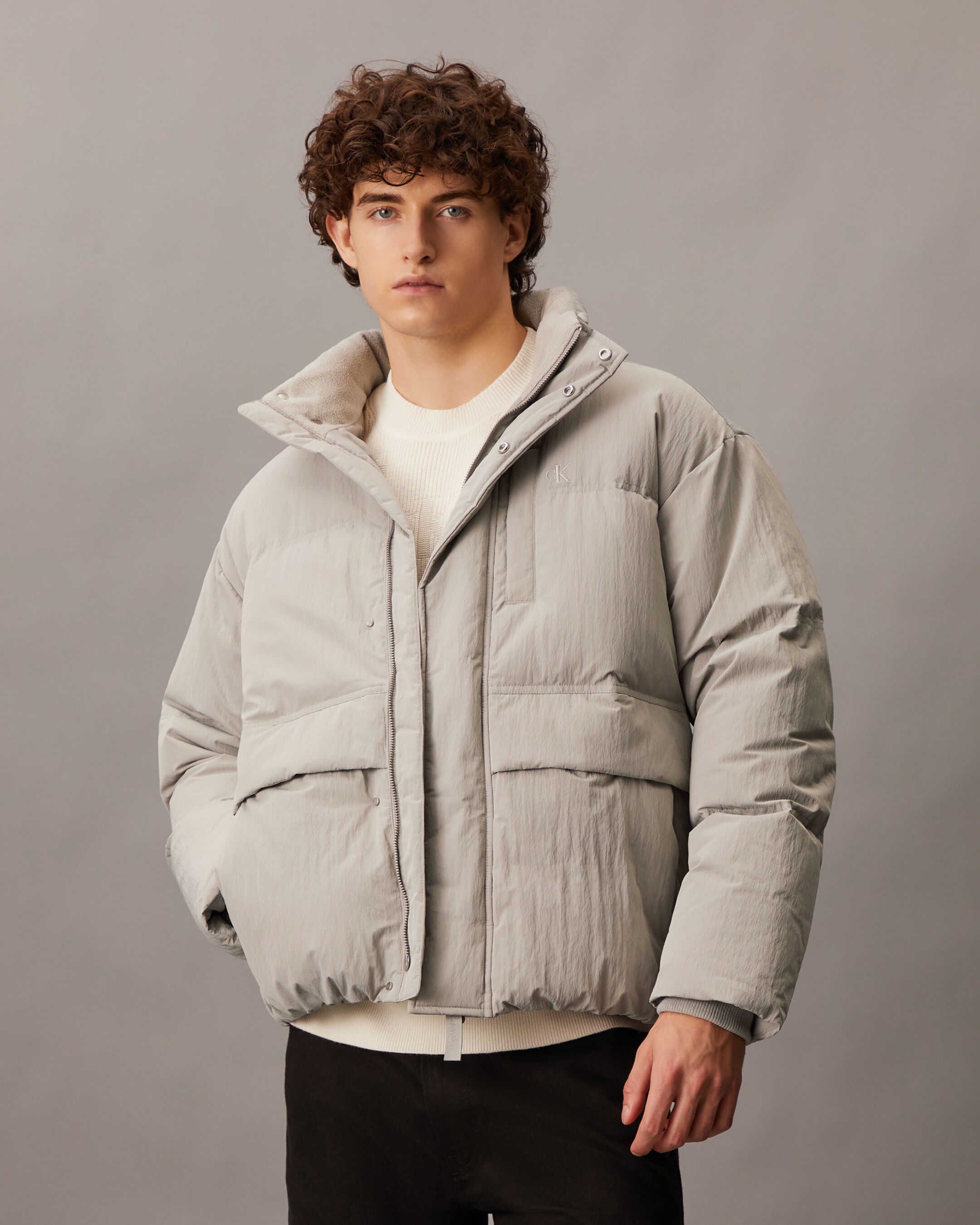 Calvin klein puffer jacket packable on sale