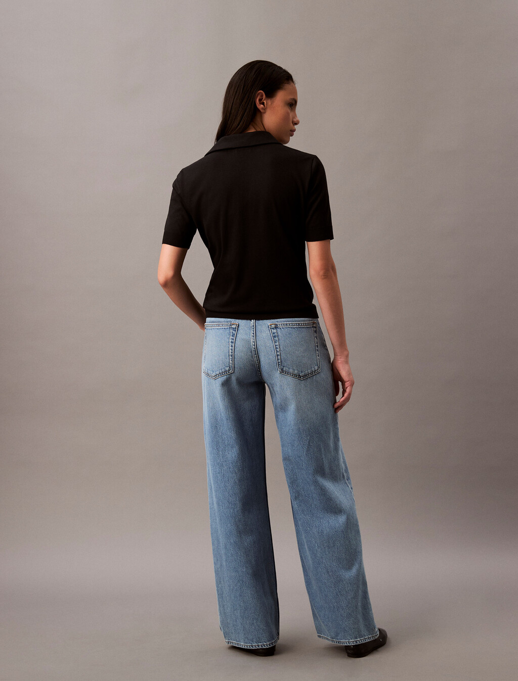 Wide Leg Jeans, BLUE LYLE, hi-res