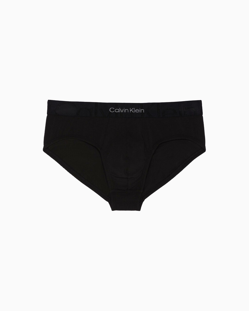 EMBOSSED ICON COTTON HIPSTER BRIEFS, Black, hi-res