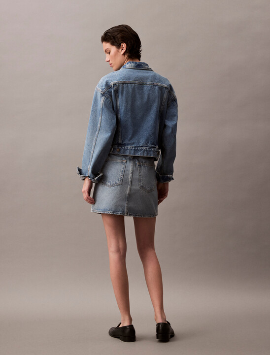 Denim Mini Skirt
