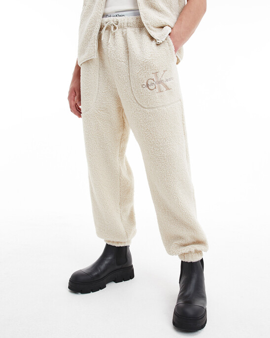 GENDERLESS MONOGRAM FLEECE SWEATPANTS