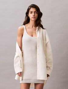 Sweater Stitch Midi Dress, Silver Birch, hi-res