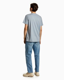 Water Splash Print Tee, Silver Sky, hi-res