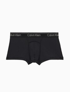 Athletic Micro Low Rise Trunks, Black, hi-res