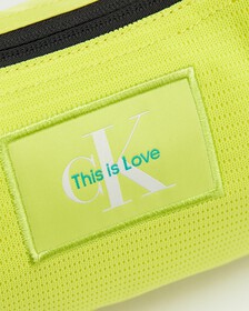 PRIDE CAPSULE CRESCENT SHOULDER BAG, LEMON LIME, hi-res