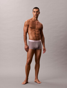 Icon 超細纖維彈性低腰平口內褲, BIJOU MODERN EMBLEM OUTLINE_SPRING LILAC, hi-res