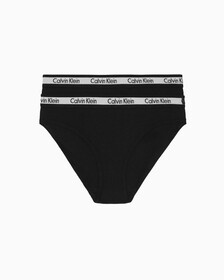 GIRLS MODERN COTTON BIKINI 2 PACK, Pvhblack/Pvhblack, hi-res