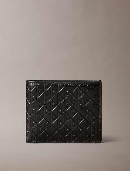 Embossed Emblem Billfold Wallet