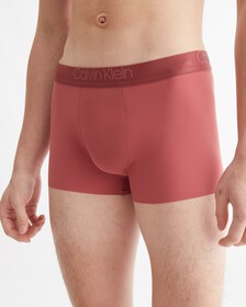 CK Black Raw Cut 回收低腰貼身四角褲, Raspberry Blush, hi-res
