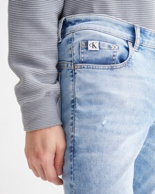 37.5 BODY SKINNY JEANS, Light Blue Dstr, hi-res