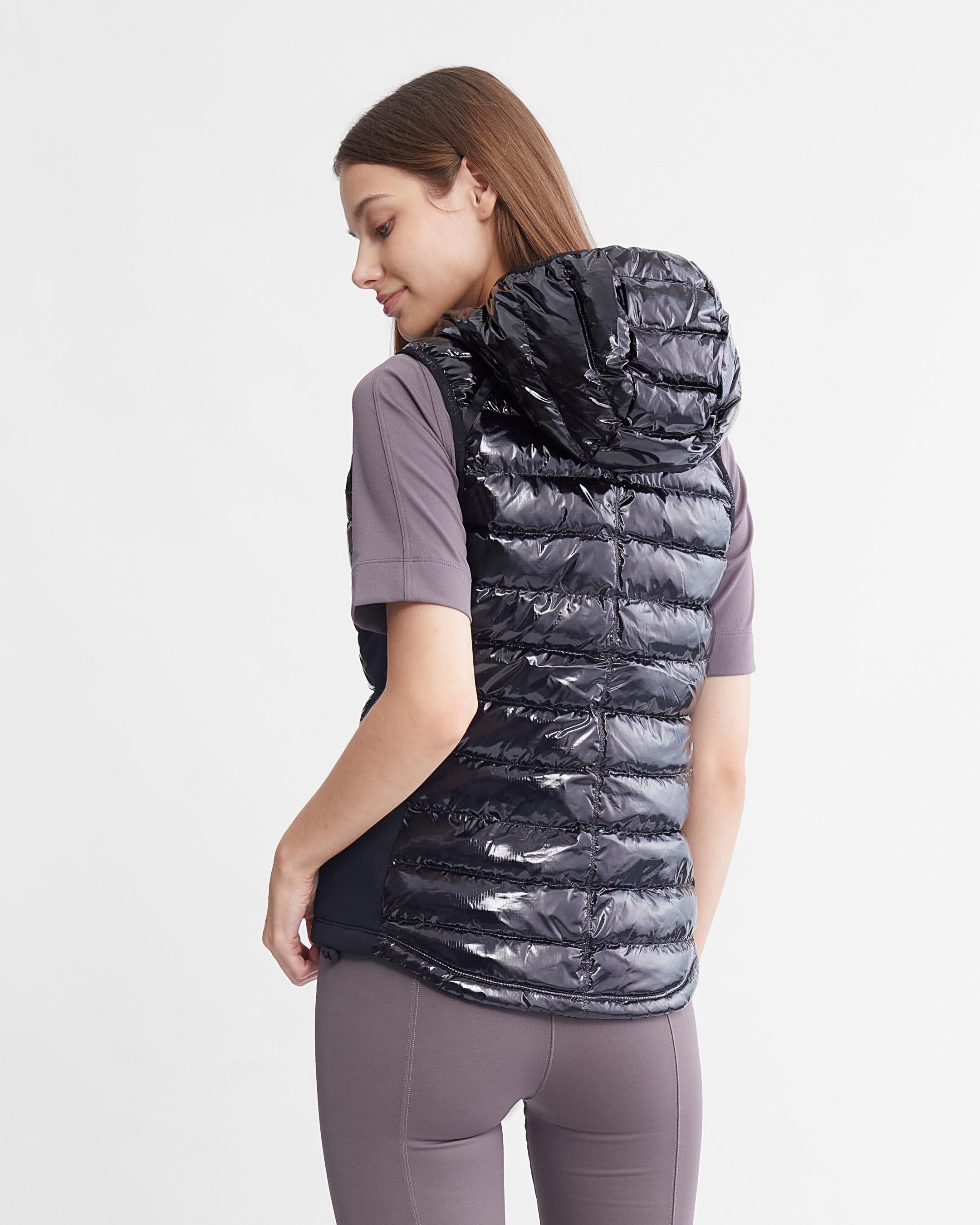 Calvin klein women's puffer vest sales