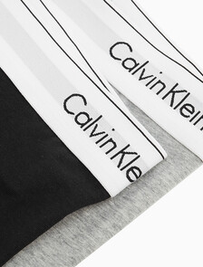 Icon Cotton 貼身短版四角褲（2 件組）, Grey Heather/Black, hi-res