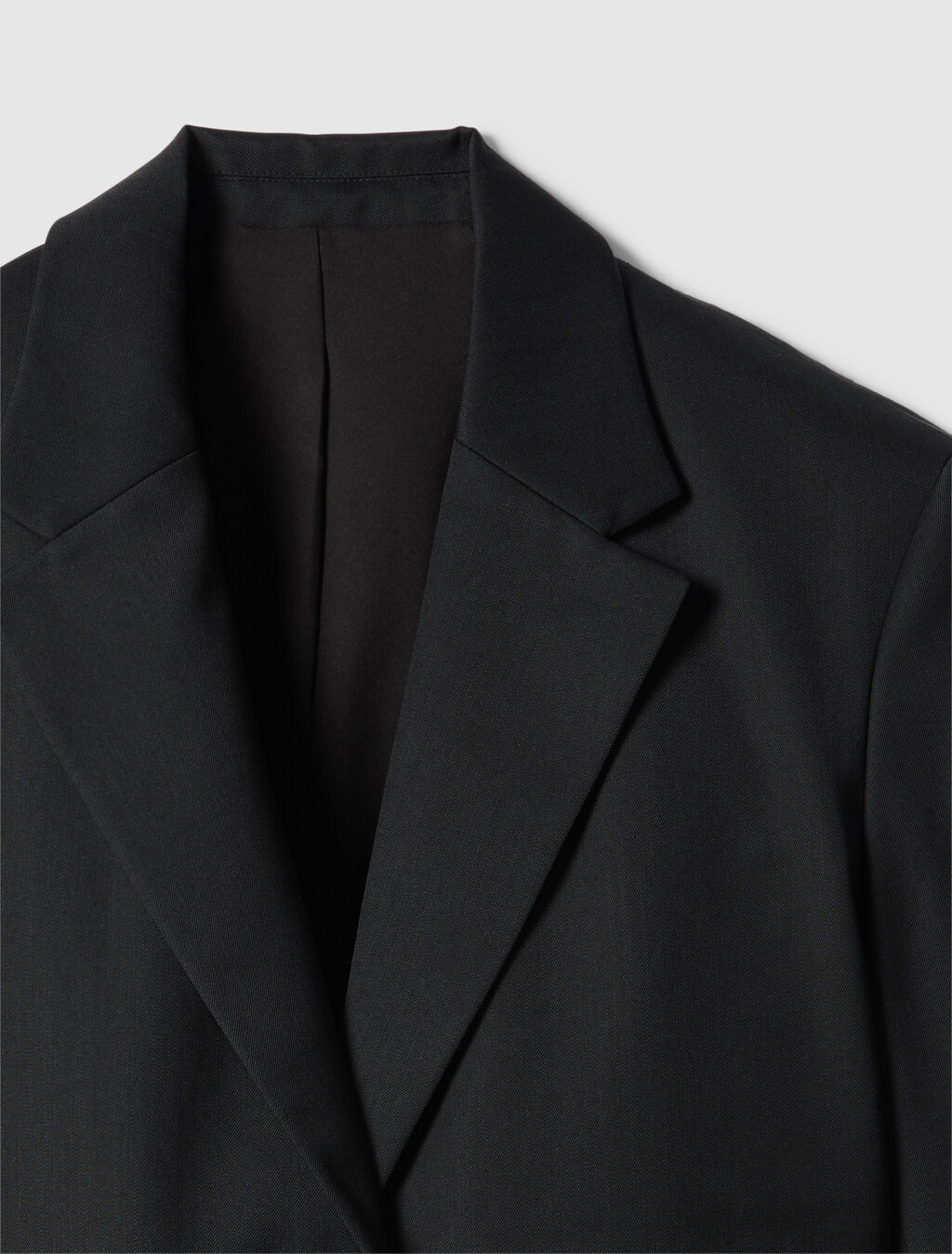 寬鬆剪裁西裝外套, Black, hi-res