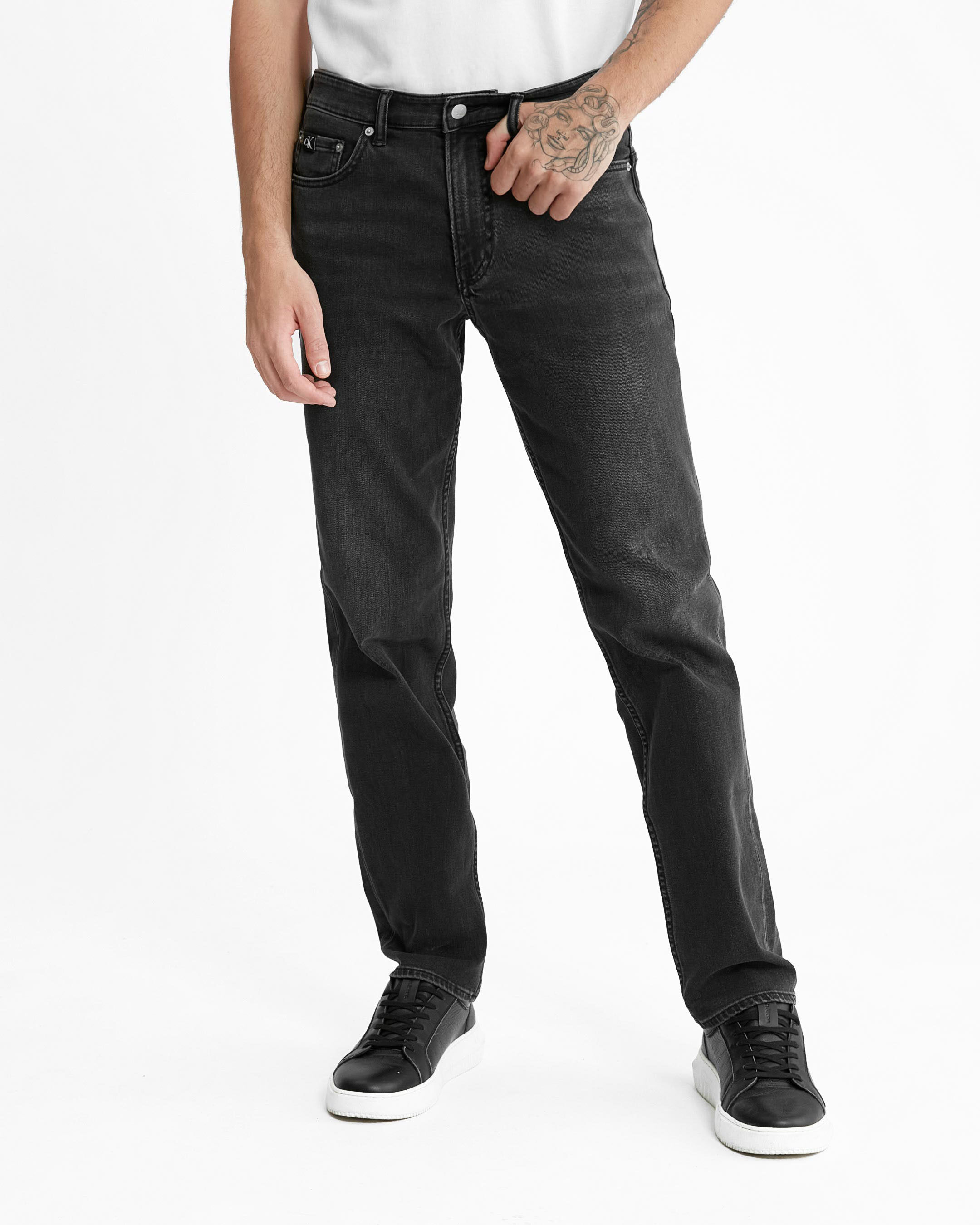 Calvin klein new arrivals black stretch jeans