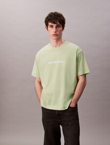 Cooling Jersey Relaxed Logo Tee, Tender Greens, hi-res