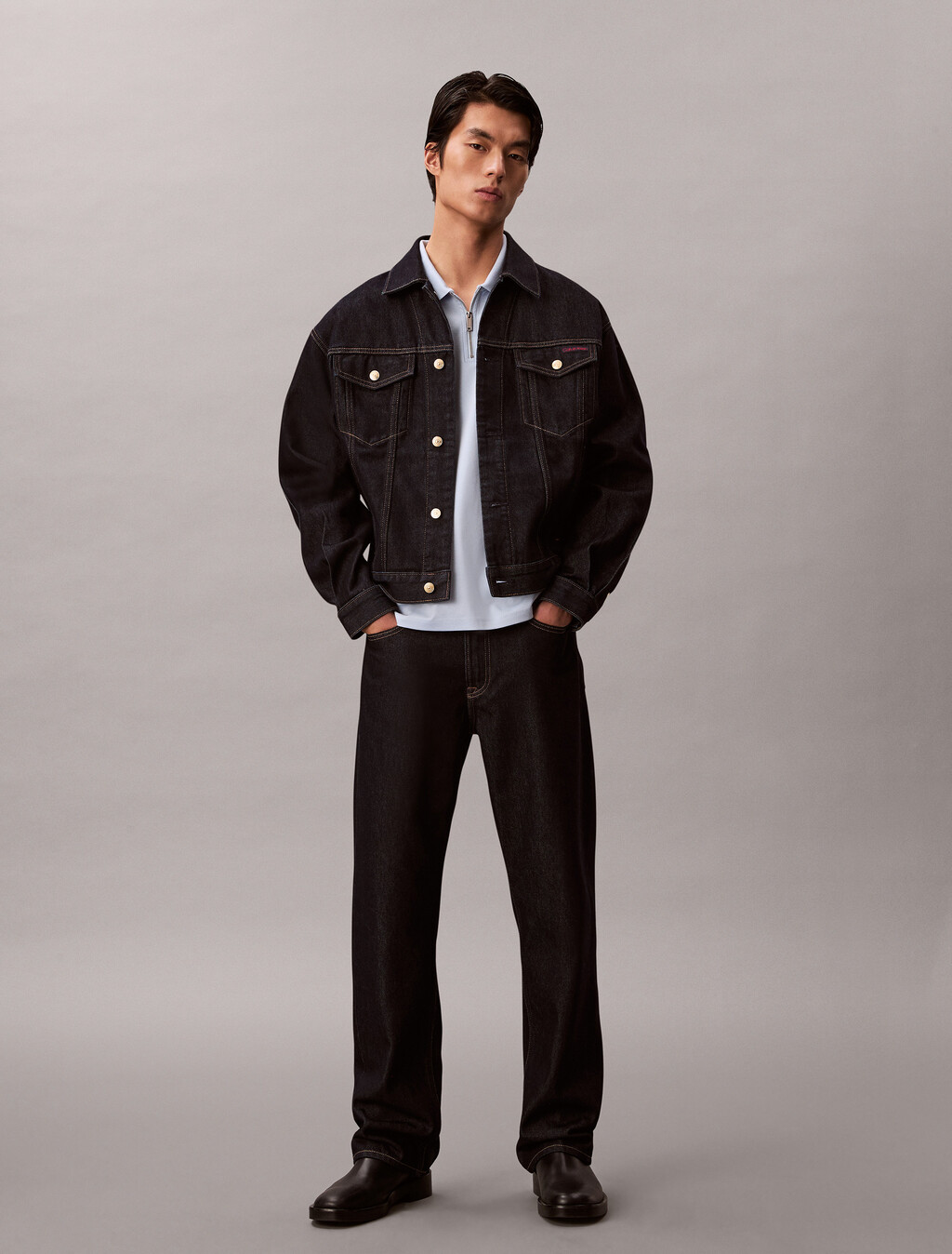 農曆新年 CK Emblem 修身 Polo 衫, Skyway, hi-res