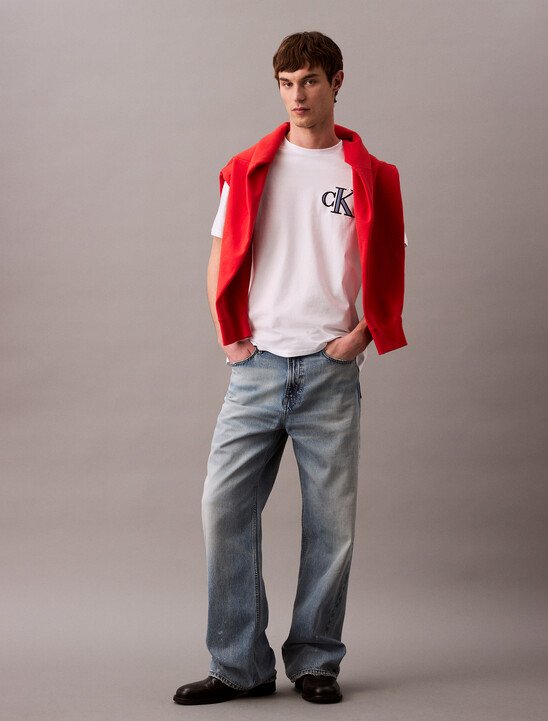 Varsity CK Badge Crewneck Tee