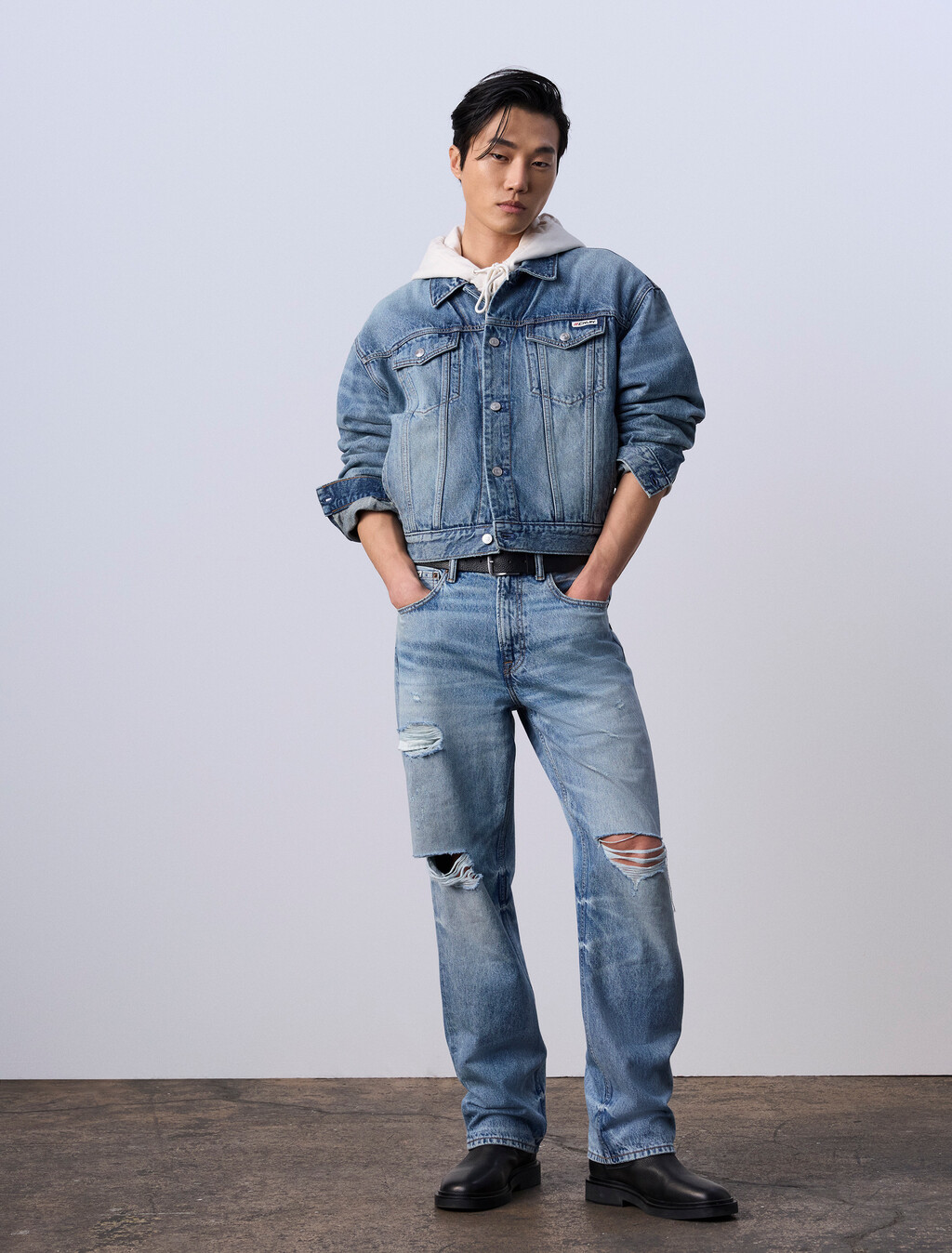 Jung Kook for Calvin Klein 90s Straight Jeans, REBEL, hi-res
