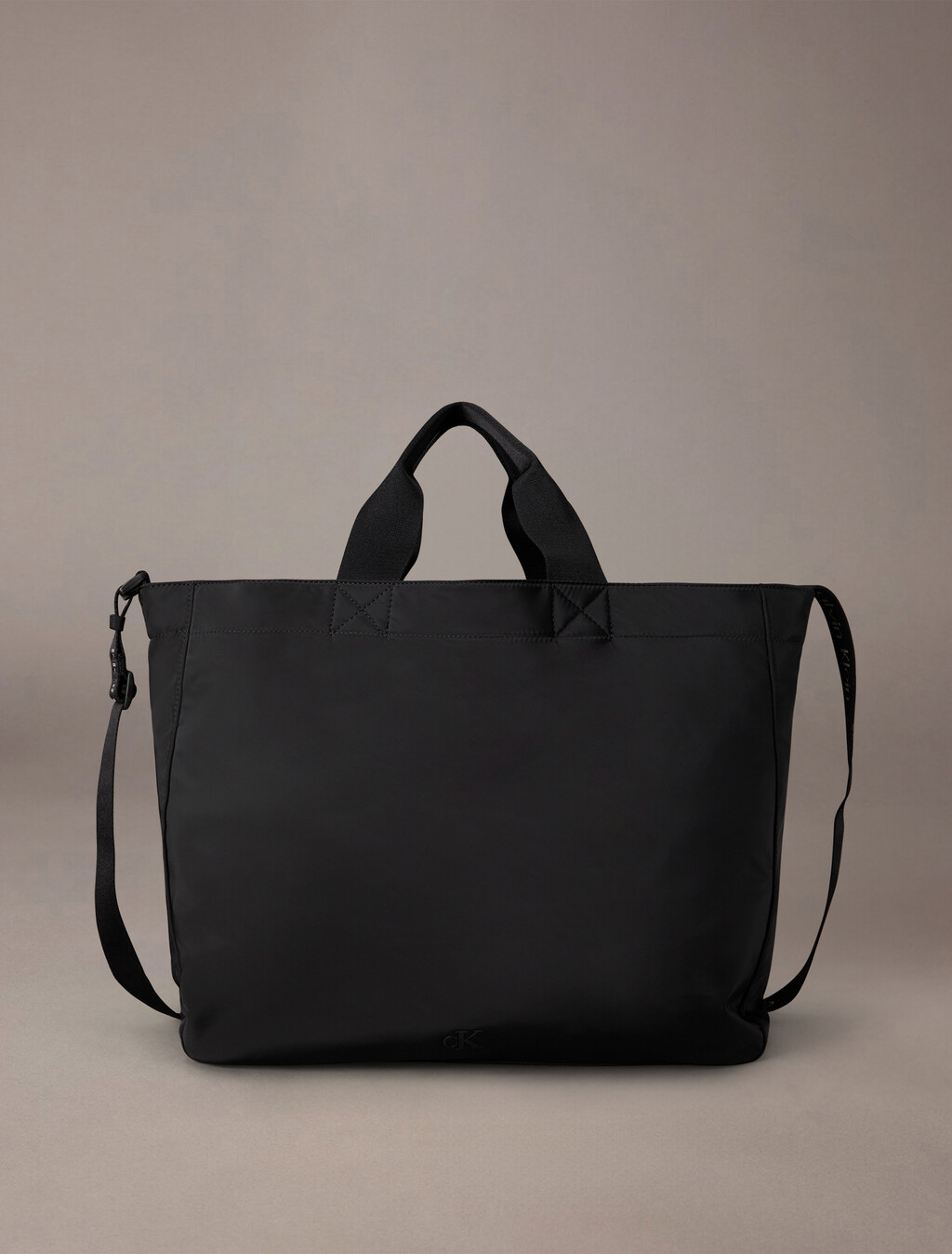 All Day Nylon Tote, Black, hi-res