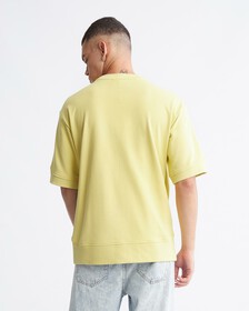 37.5 中性漸變標誌衛衣, Yellow Sand, hi-res