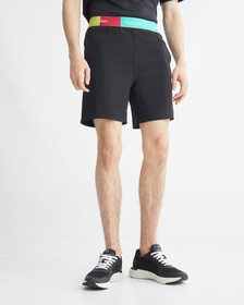 PRIDEGYM SHORTS, BLACK BEAUTY, hi-res