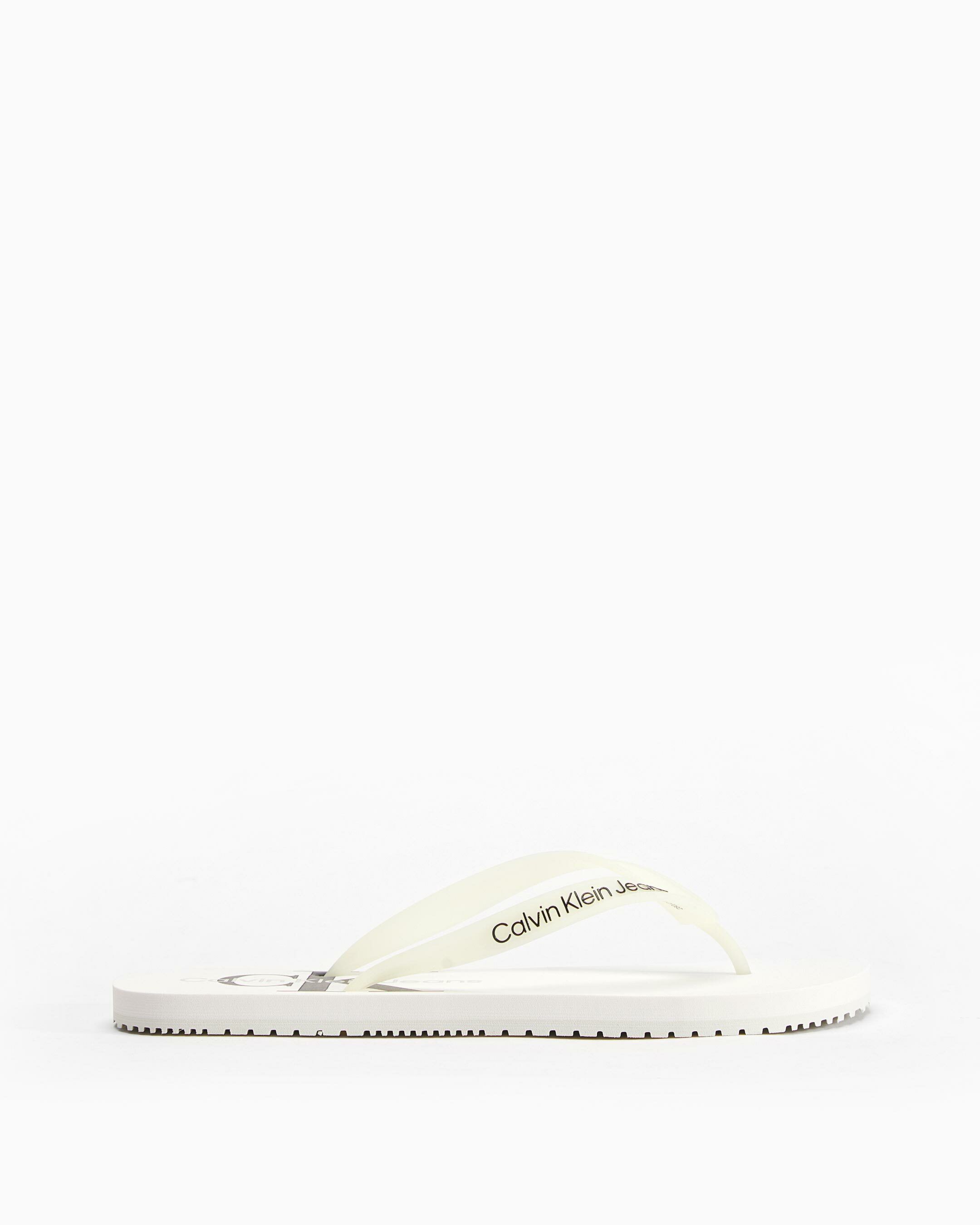 Calvin klein shop white sandals