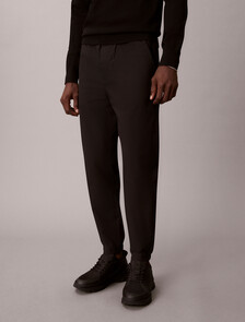 Slim Technical Pull-on Pant, Black, hi-res
