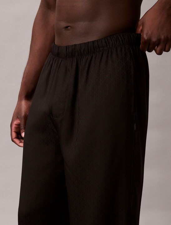 Satin Jacquard Pyjama Pants