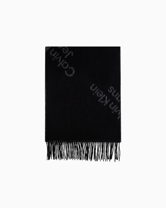 All Over Print Wool Scarf