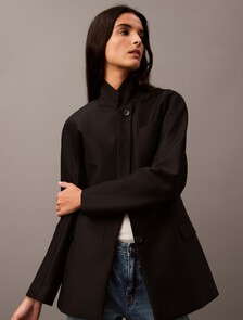 Cavalry 斜紋立體外套, Black Beauty, hi-res