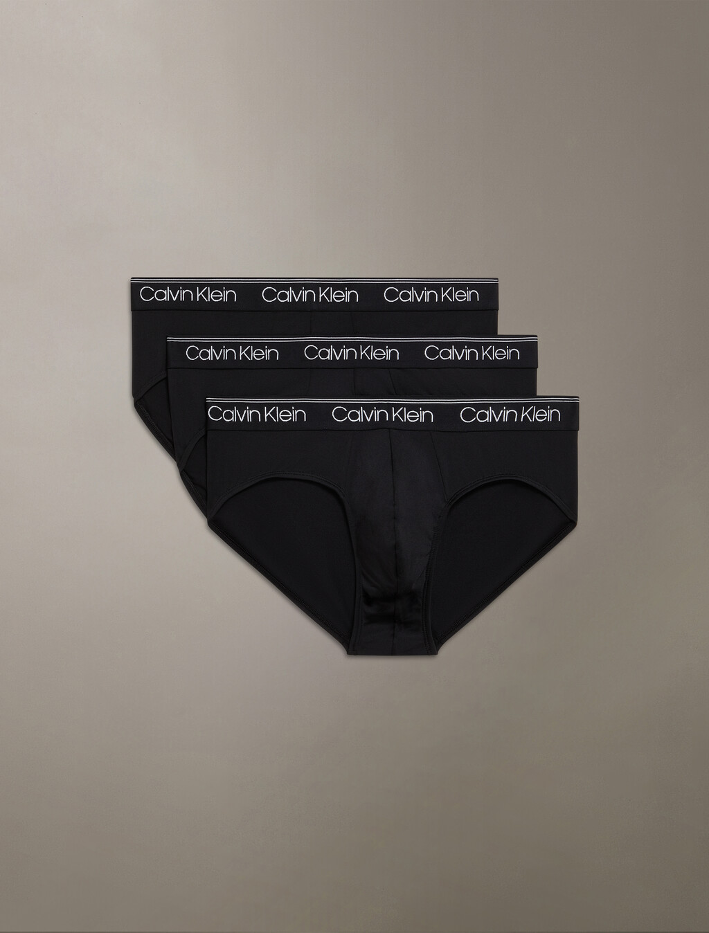 Microfiber Stretch 3-Pack Hip Brief, 3 Black, hi-res