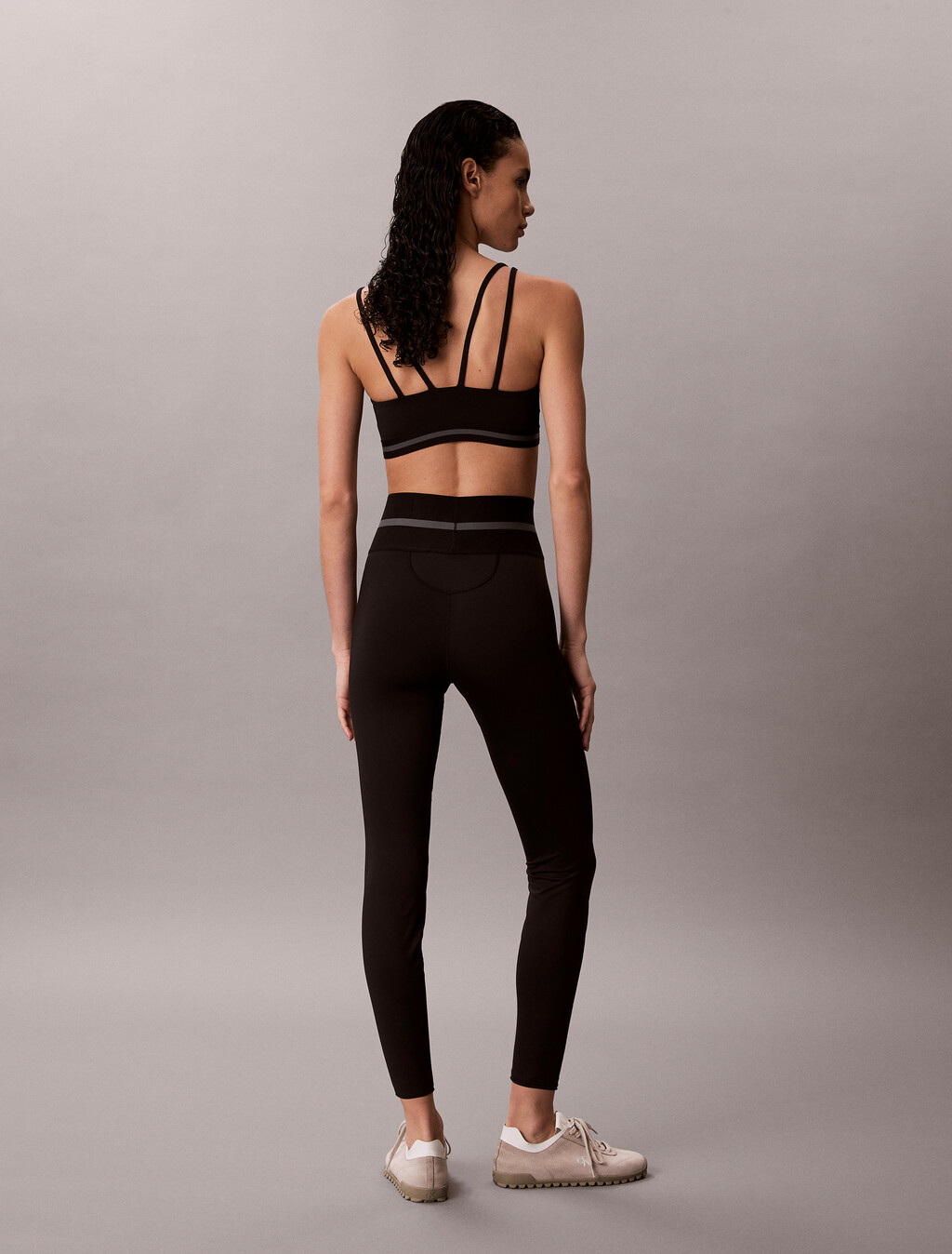 Quick-Dry High-Rise 7/8 Gym Leggings, /Black, hi-res