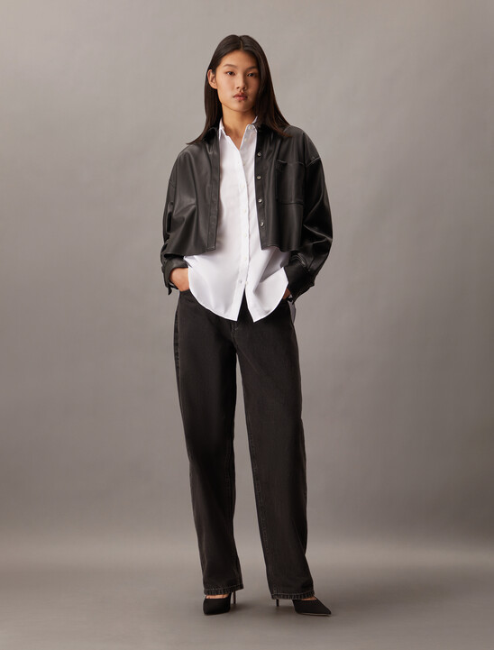 Breathable Monogram Relaxed Shirt