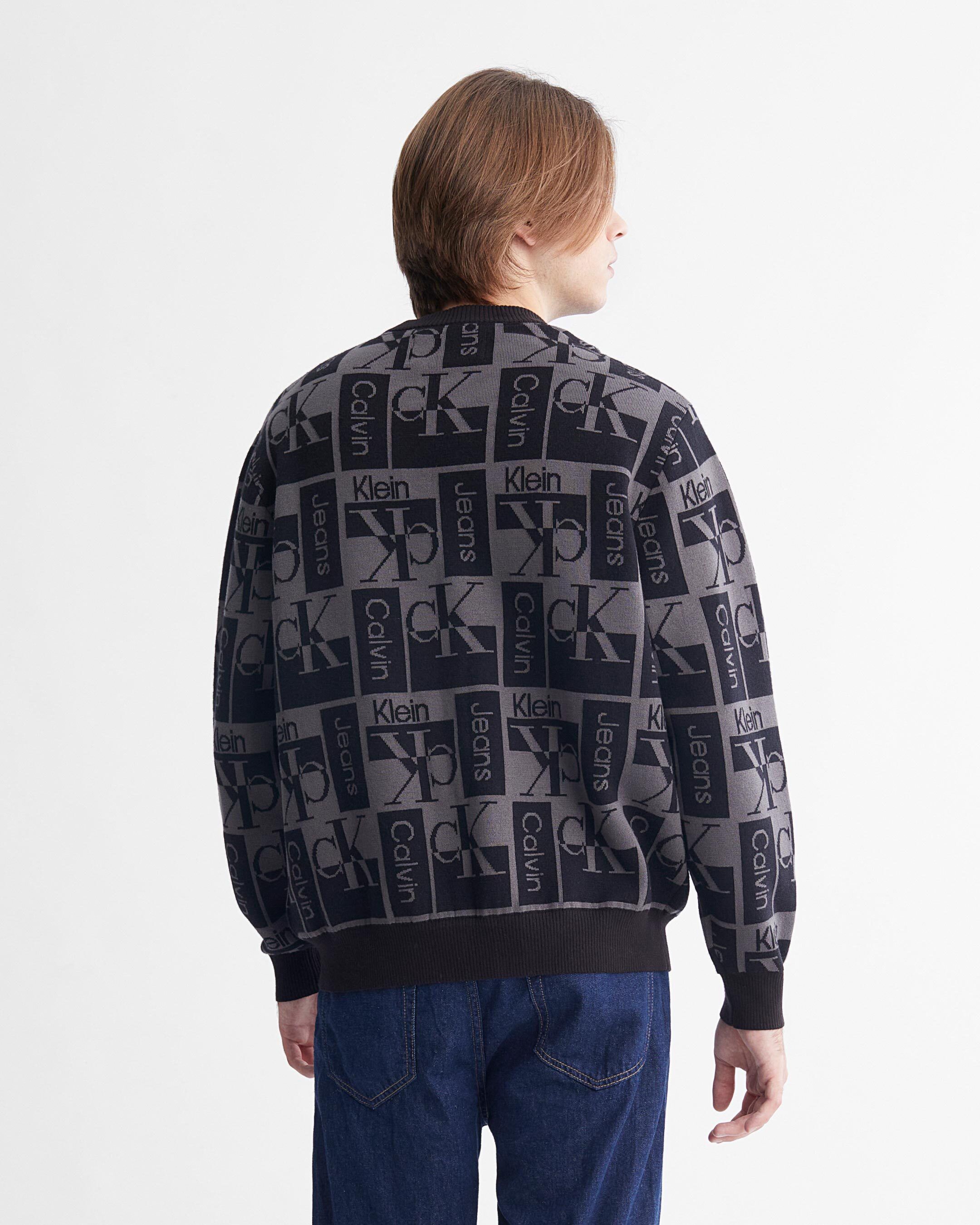 Calvin klein monogram shop sweater
