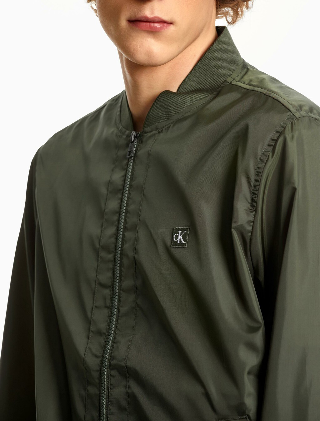 Packable Bomber Jacket, Avalon Green, hi-res
