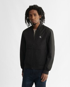 Black Archival Reversible Bomber Jacket, Ck Black/Perfect Taupe, hi-res