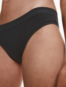 BONDED FLEX 彈力比基尼內褲, Black, hi-res