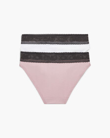 GIRLS 2 PACK CK ONE BIKINI, Blushcheek/Pvhwhite, hi-res