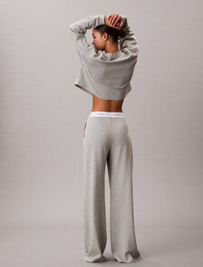 Logo Cotton Jersey Pyjama Pants, B10 Grey Heather, hi-res