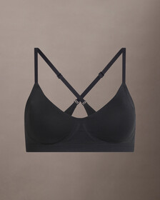 BONDED FLEX LIGHTLY LINED BRALETTE, Black, hi-res