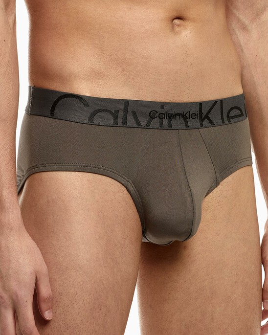 Embossed Icon Microfiber Hipster Briefs