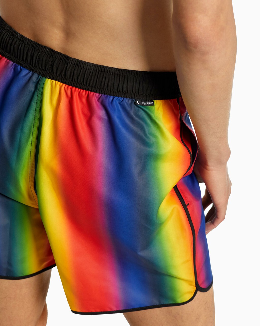 CK One Runner Print Medium Shorts, Ck Pride Rainbow Aop, hi-res