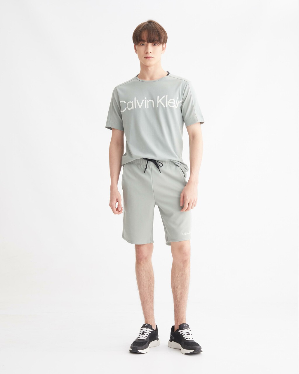ACTIVE ICON WORKOUT TEE, GREEN MILIEU, hi-res