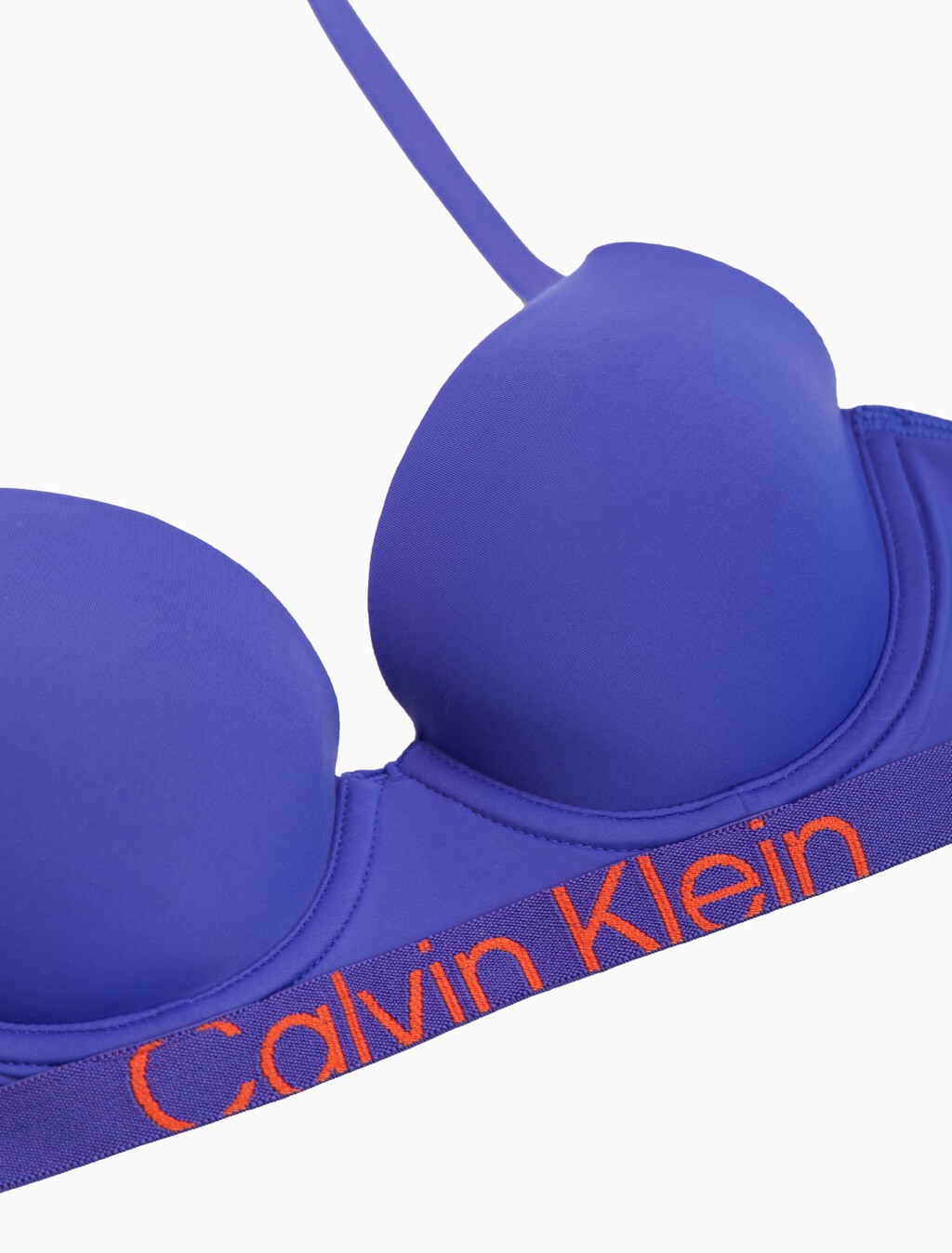 Future Shift Lightly Lined Demi Bra, Spectrum Blue, hi-res