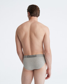 REIMAGINED HERITAGE 低腰內褲 3 件裝, BLACK/GREY HEATHER/WHITE, hi-res