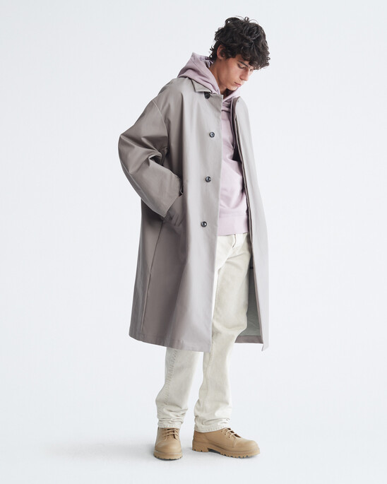 STANDARDS BONDED COTTON MAC COAT
