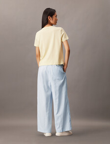 Linen Drawstring Pant, Plein Air, hi-res